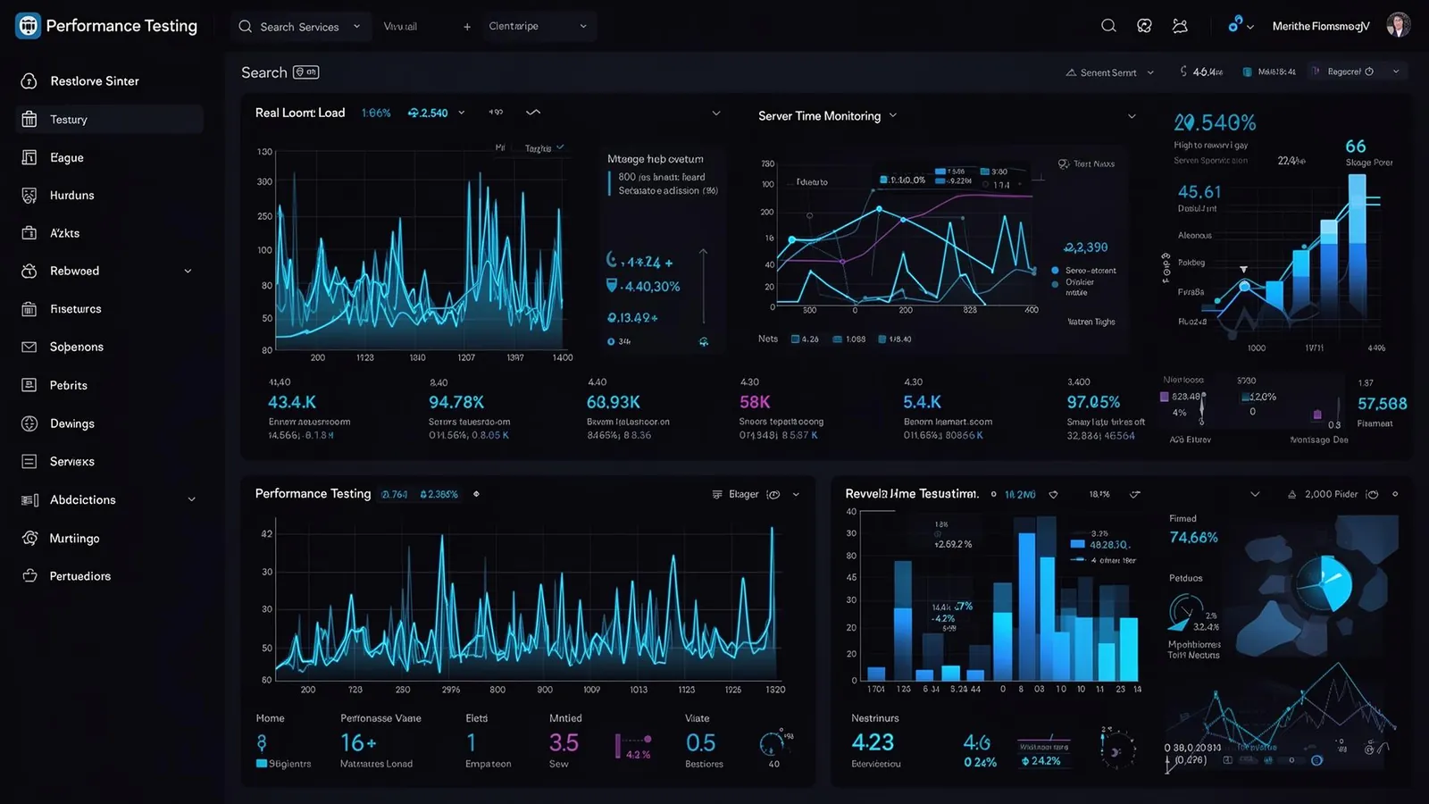Performance Testing Dashboard